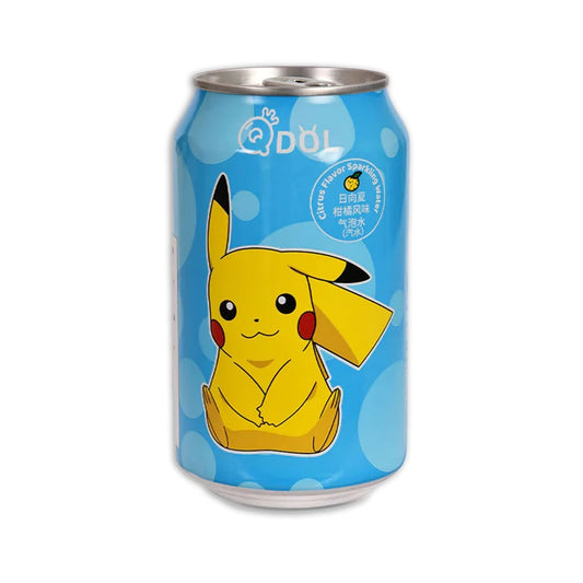 Qdol Sparkling Water - Pokemon Pikachu - Citrus Asia 330ml